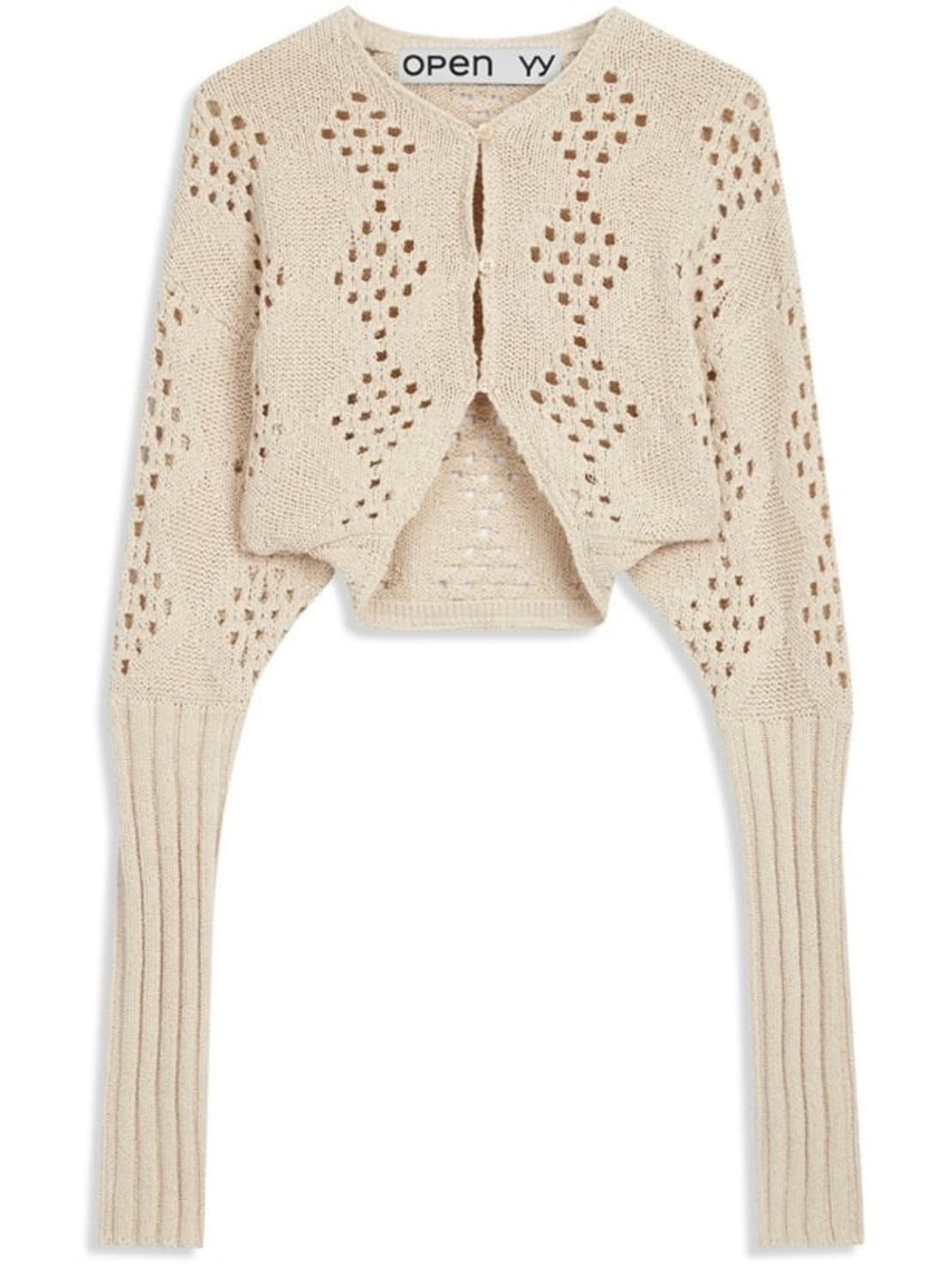 오픈와이와이 아가일 가디건 상품이미지2