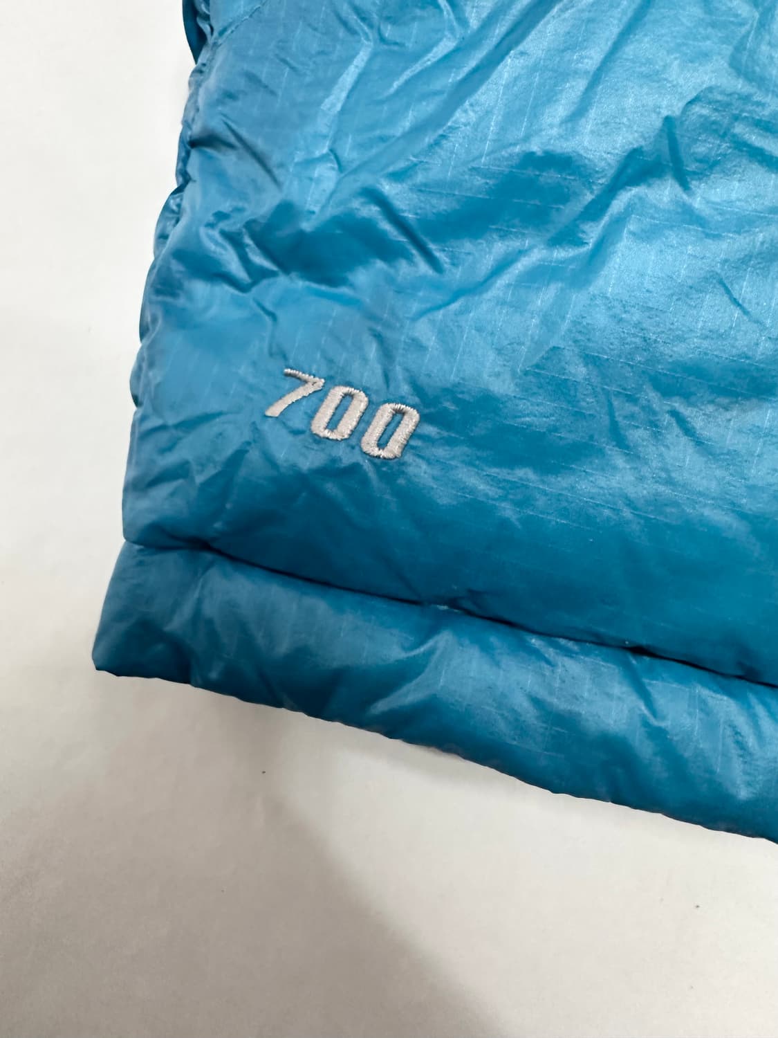 노스페이스 700 블루 구스다운 패딩조끼 상품이미지4