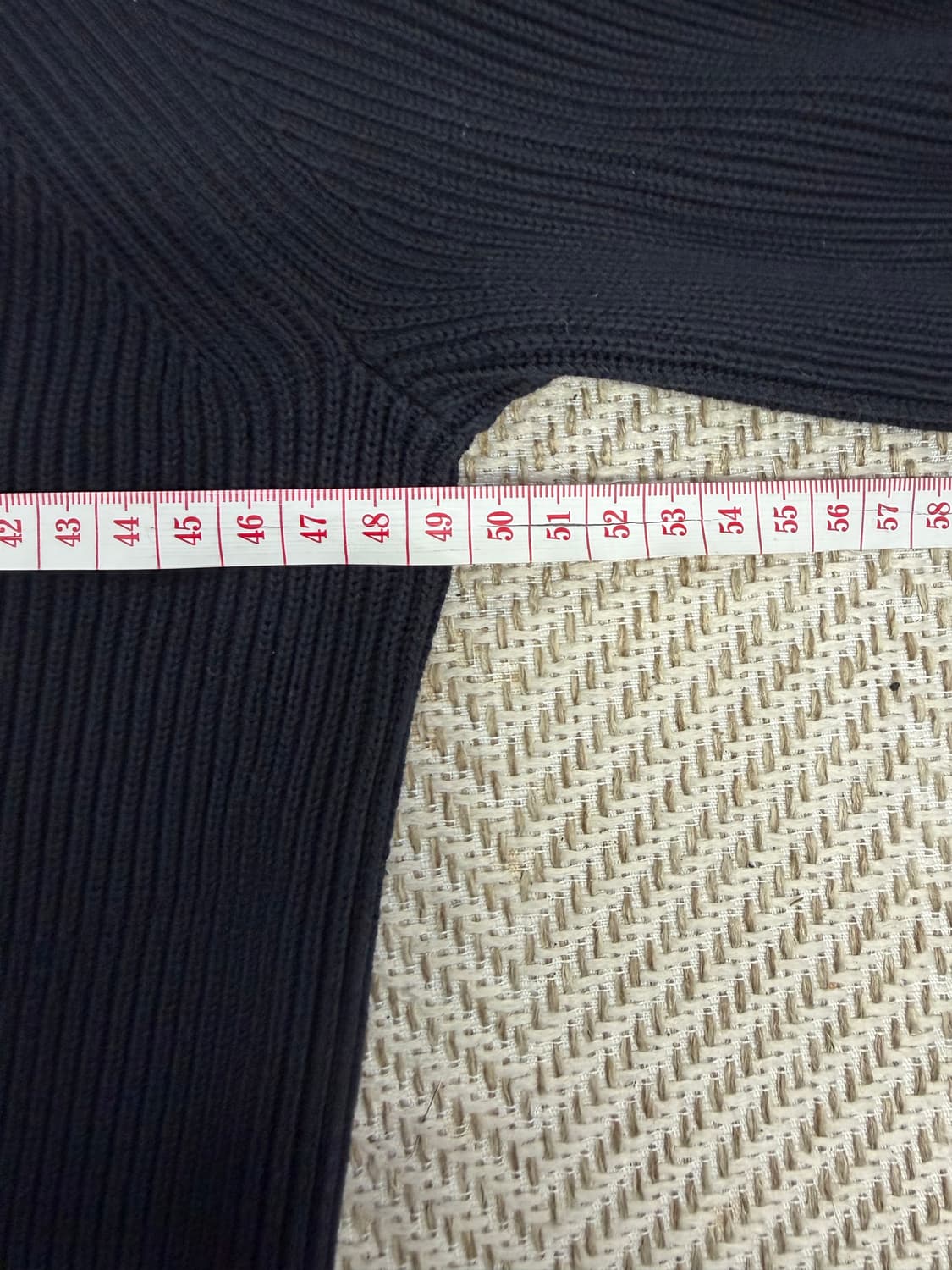 정품) COS 코스 여성 블랙 골지 가디건 S 상품이미지7