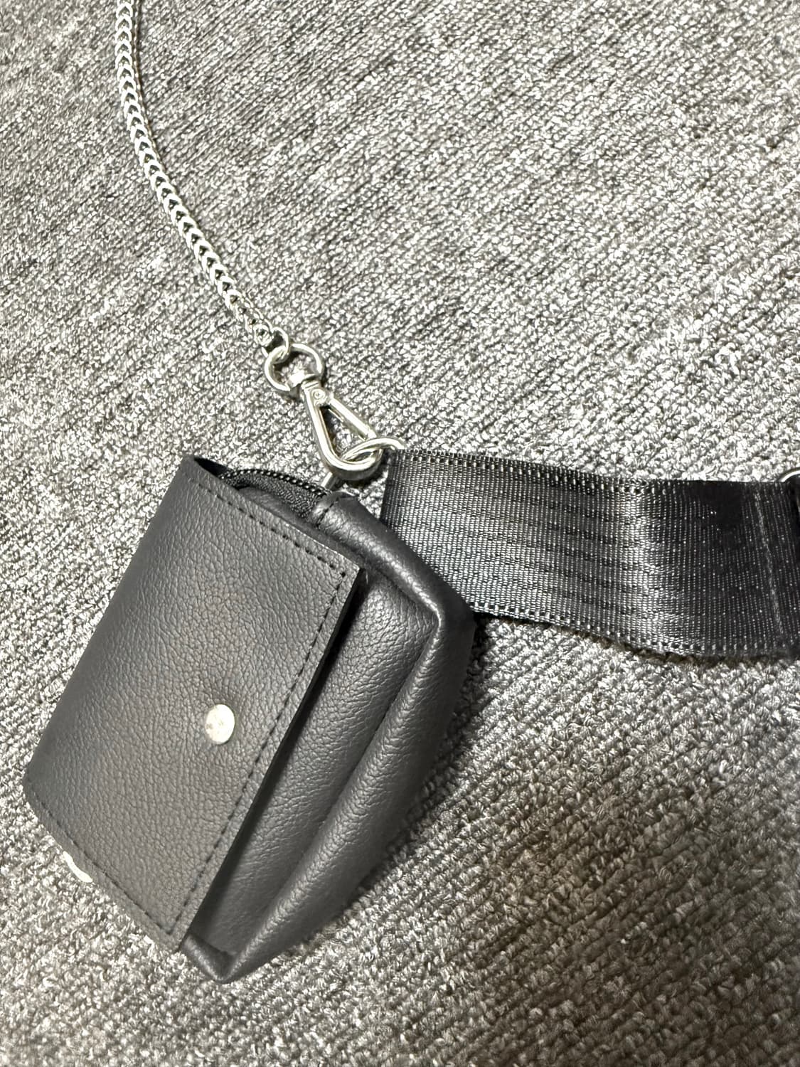 이우가마카라스 Triple Covered Crow Buckle Bag 상품이미지4