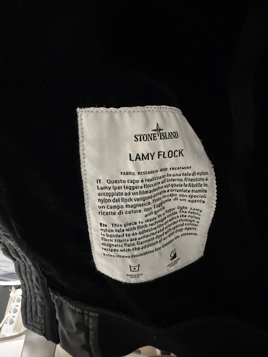 스톤아일랜드 라미 플락 자켓 바람막이 상품이미지3