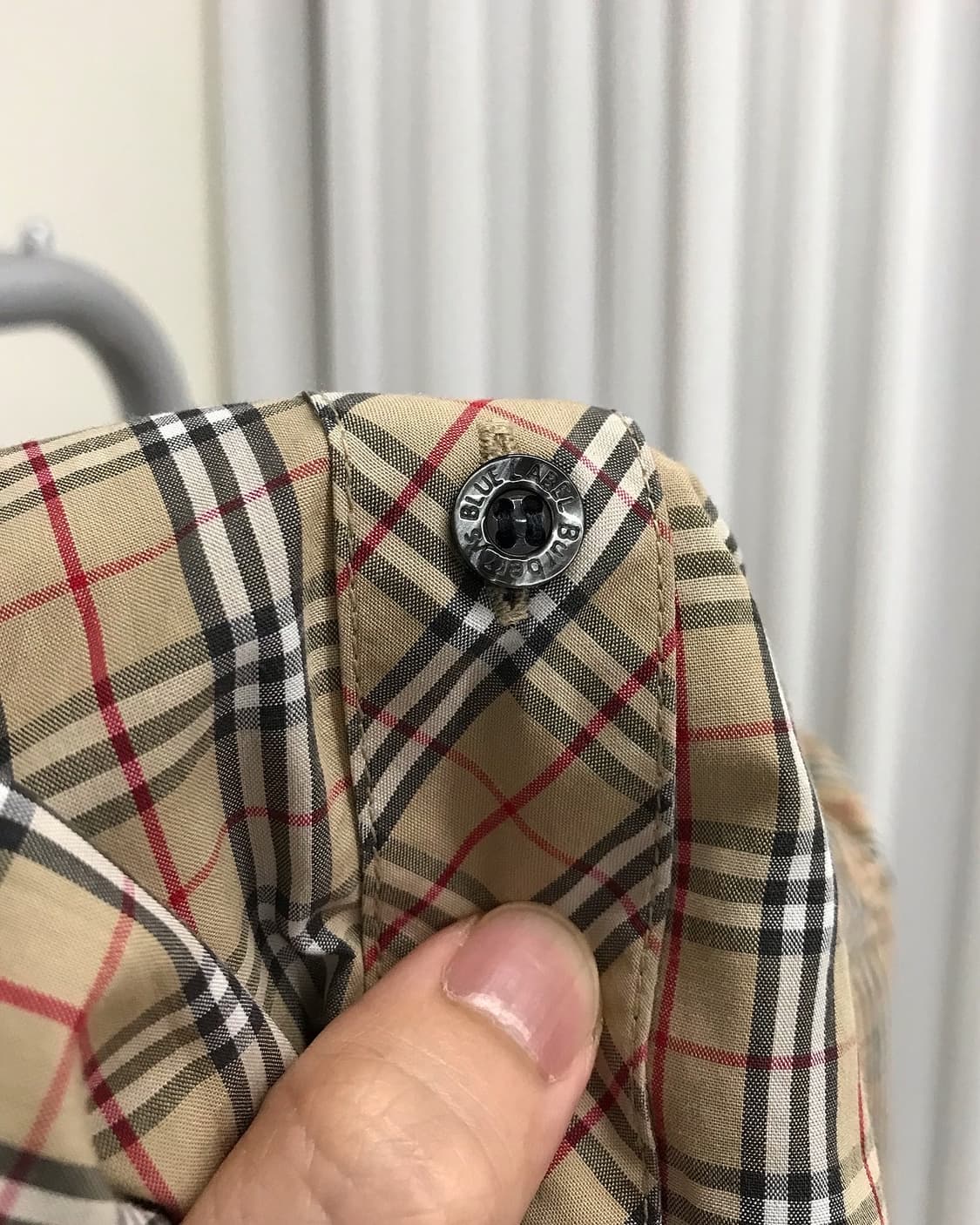 버버리 블루라벨 노바체크 셔츠 상품이미지3