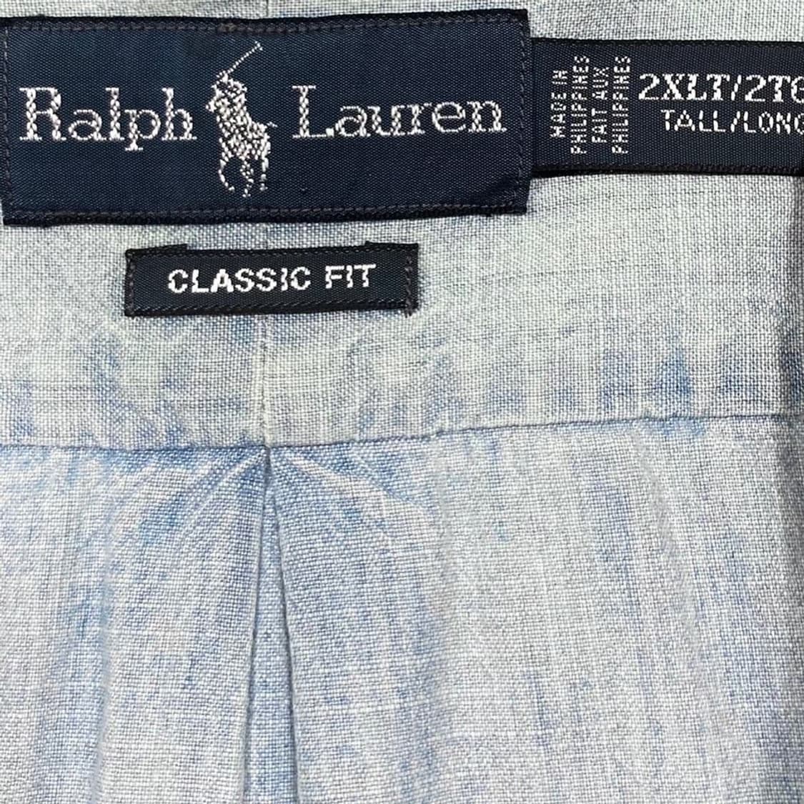 PoloRalphLauren 오버 워싱데님셔츠 상품이미지2