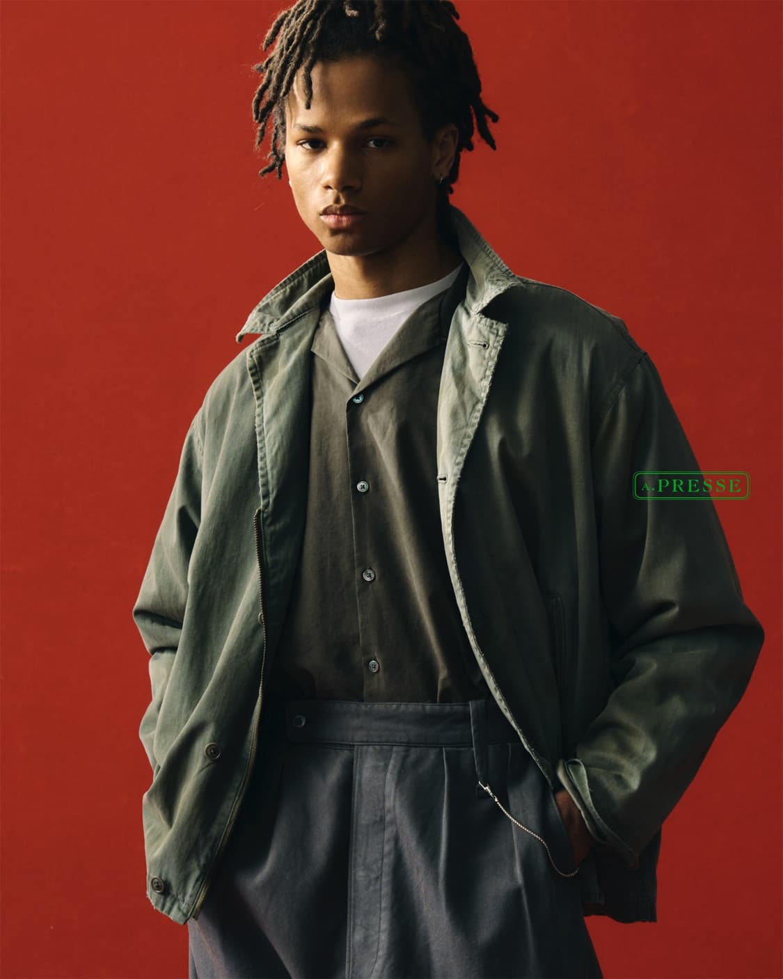 A.PRESSE 아프레쎄 N-4 DECK JACKET 4사이즈 상품이미지2
