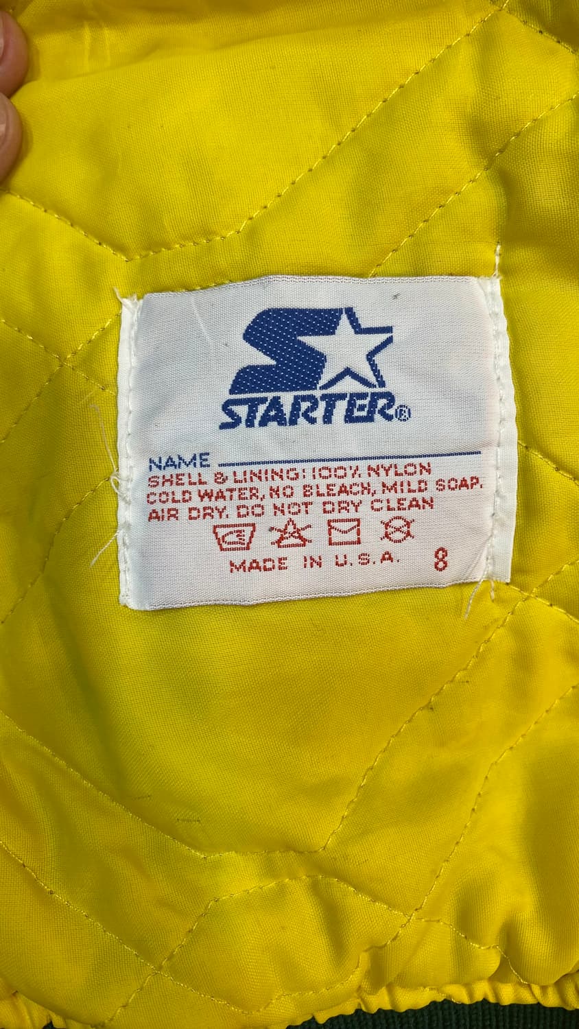 스타터 MLB 오클랜드 바시티 자켓 L 상품이미지3