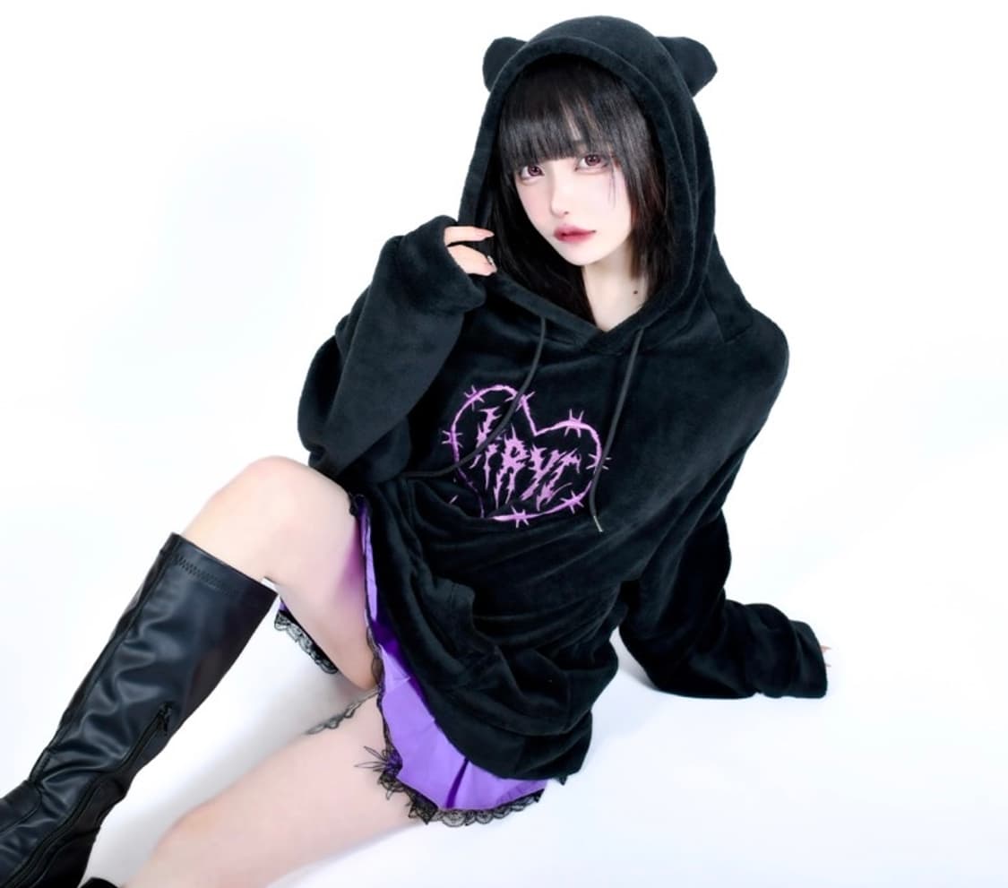 Kry clothing 후드티 급처 서브컬쳐 레플렘 트라바스도쿄 지뢰계 상품이미지1