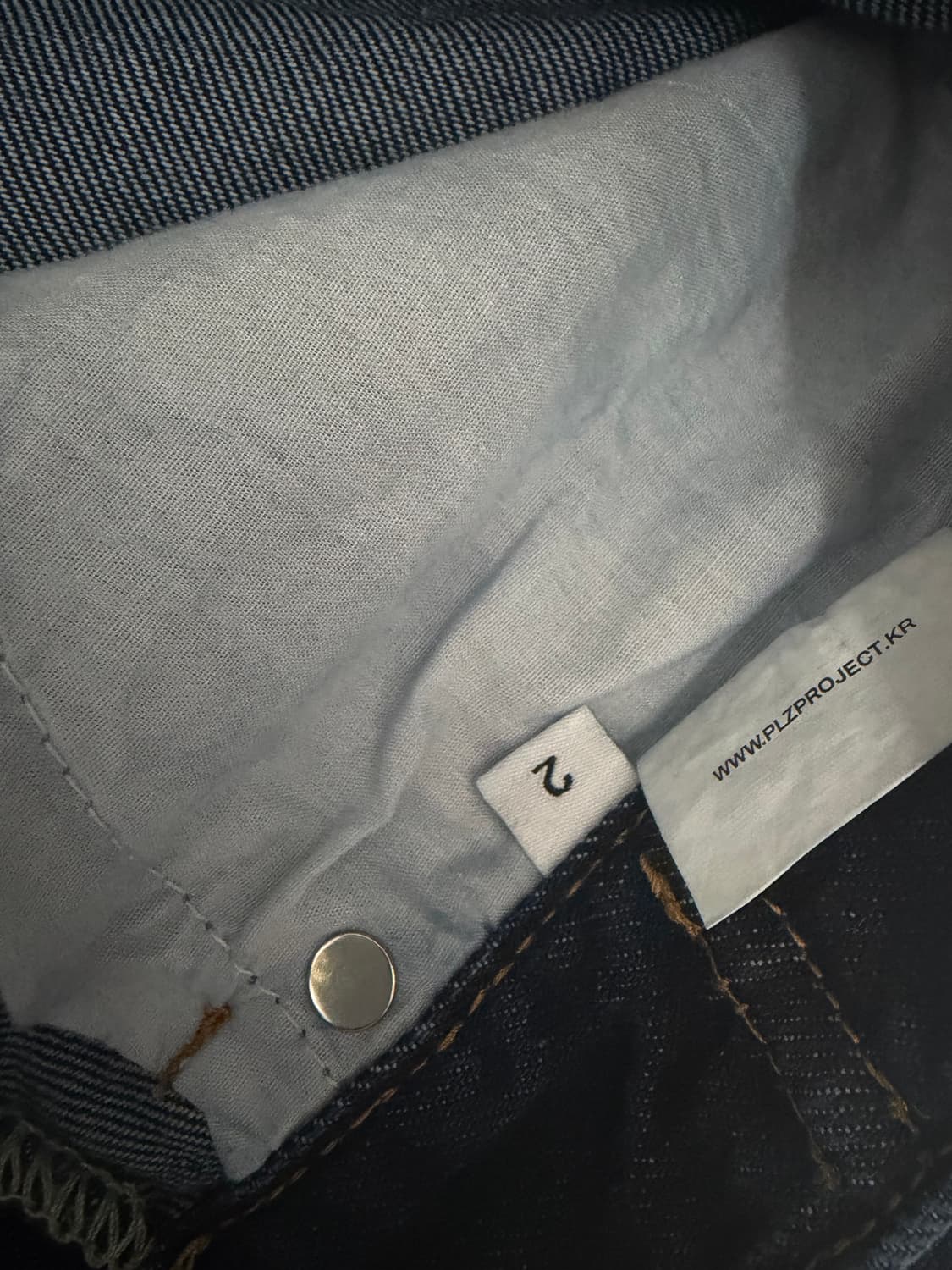 플리즈프로젝트 보이핏데님 블루 2사이즈 상품이미지3