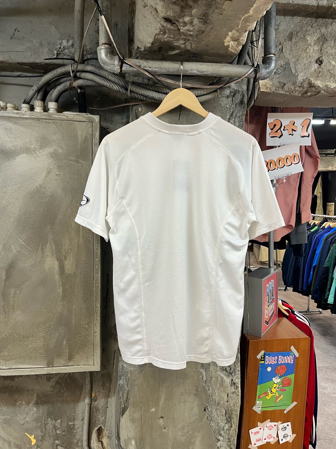 나이키 풋볼 DRI-FIT 배색 기능성 반팔티 화이트 M #csz3218 상품이미지2