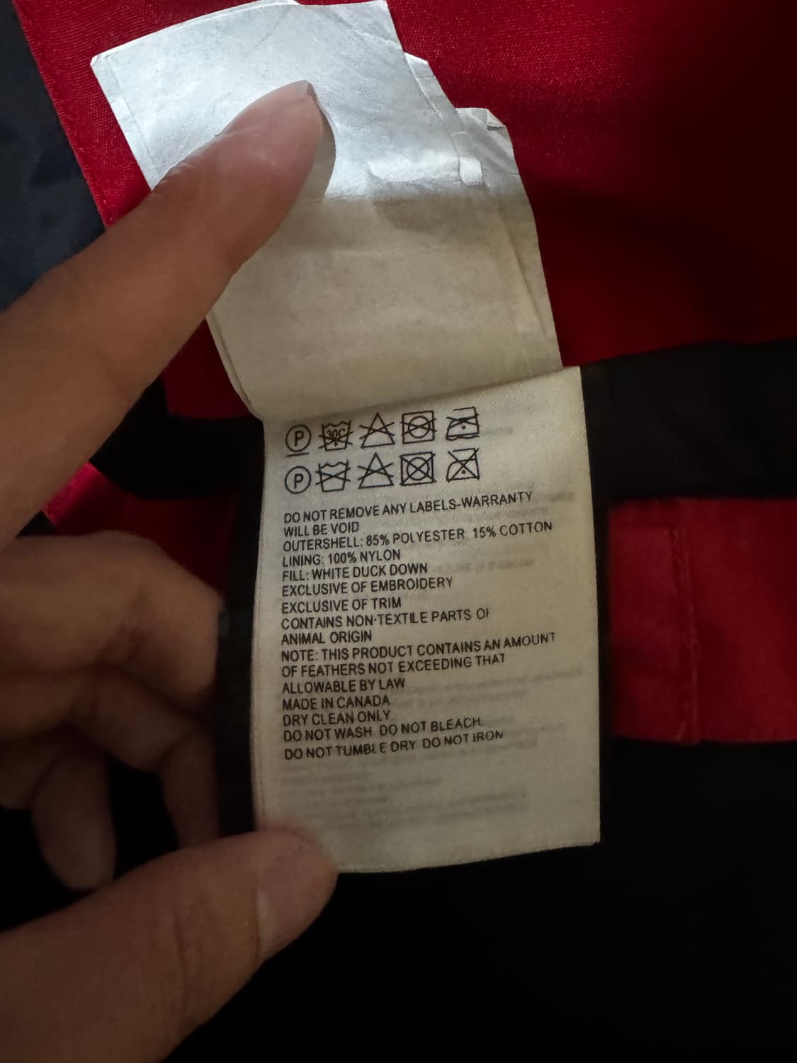 정가품 불확실)베트멍 캐나다구스 스노우만트라 상품이미지10