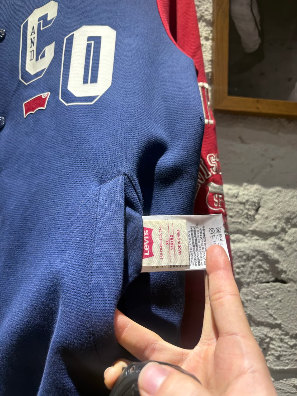 리바이스 리버서블 빈티지 자켓 상품이미지5