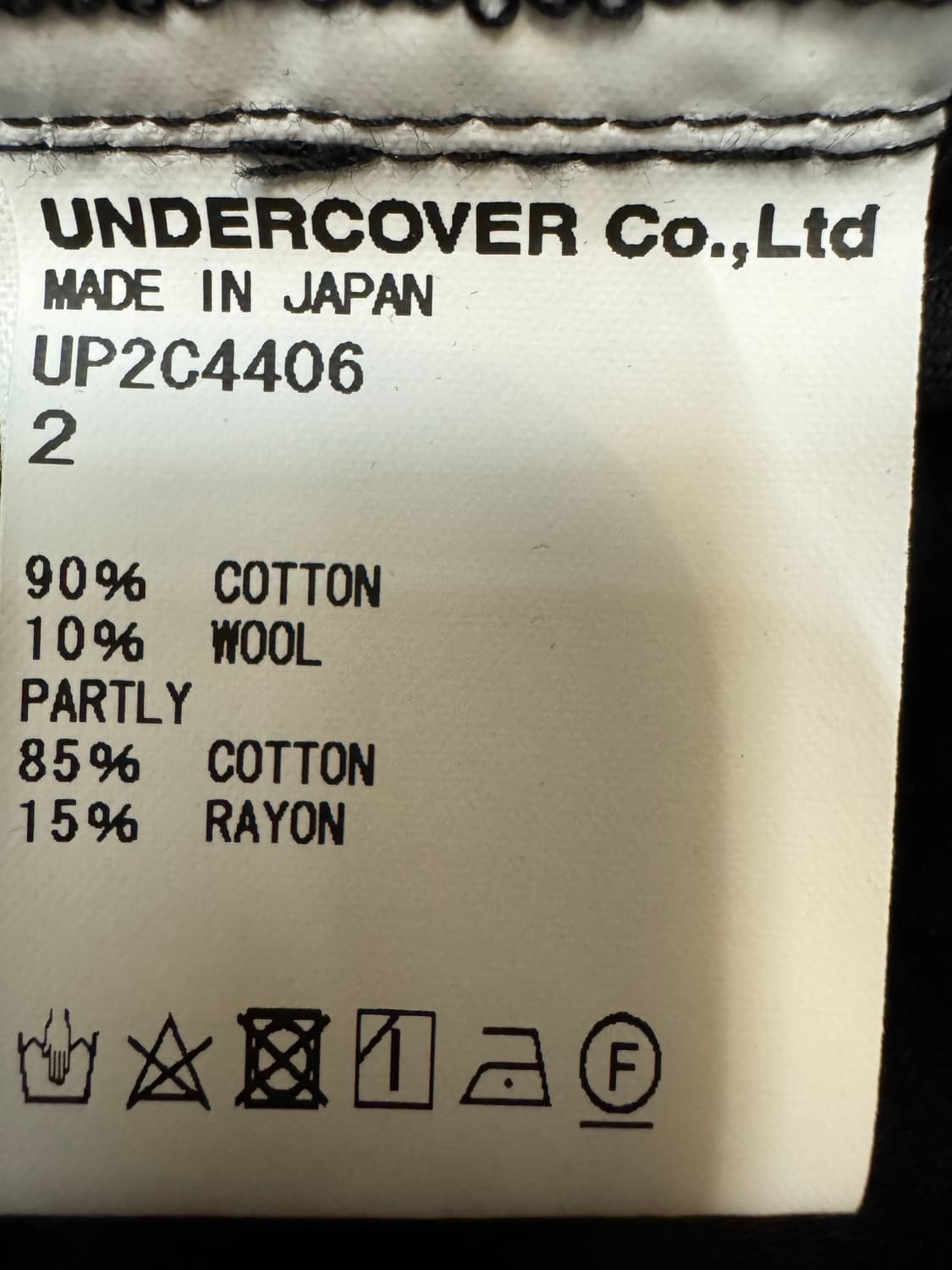 [2][M] 언더커버 엠브로이더드 디자인 플레이드 셔츠  상품이미지7