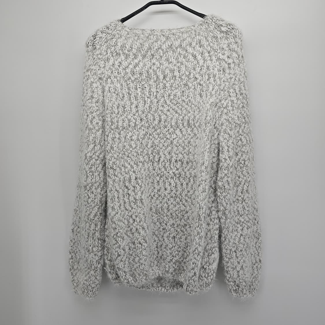 BUFFALO 화이트 믹스 니트 스웨터 상품이미지6