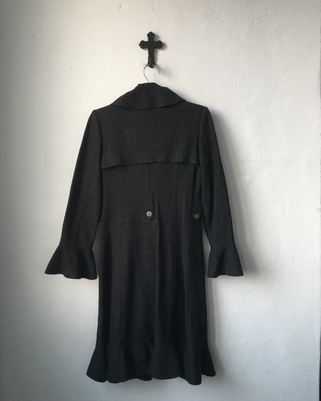 Frill point woolen coat 상품이미지4