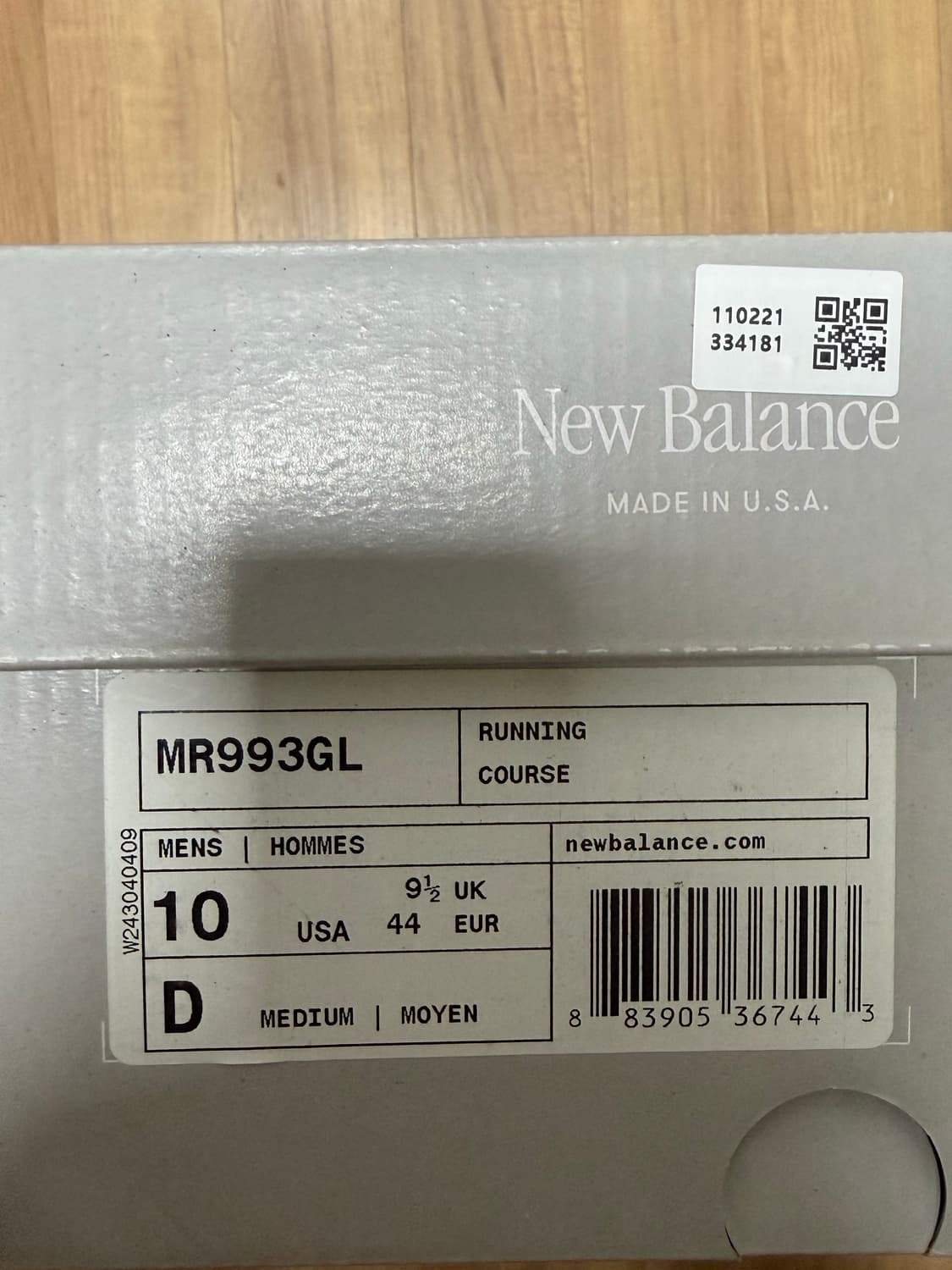 [280] 뉴발란스 993 made in USA 그레이 - D 스탠다드 상품이미지2