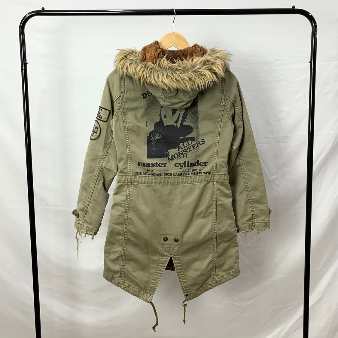 히스테릭 글래머 피쉬테일 파카 상품이미지2