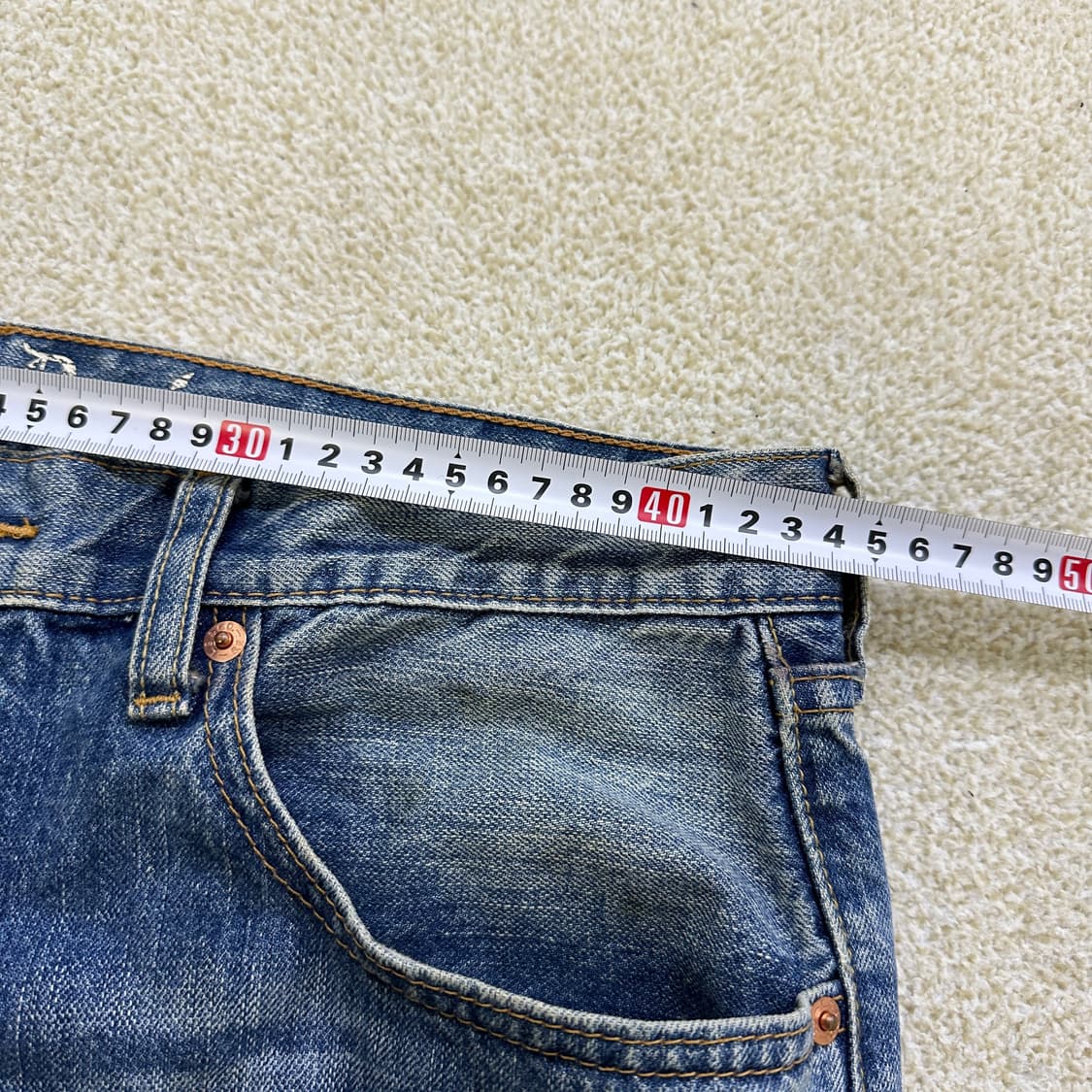 W36L33 리바이스 620 데님팬츠 0323D 상품이미지3
