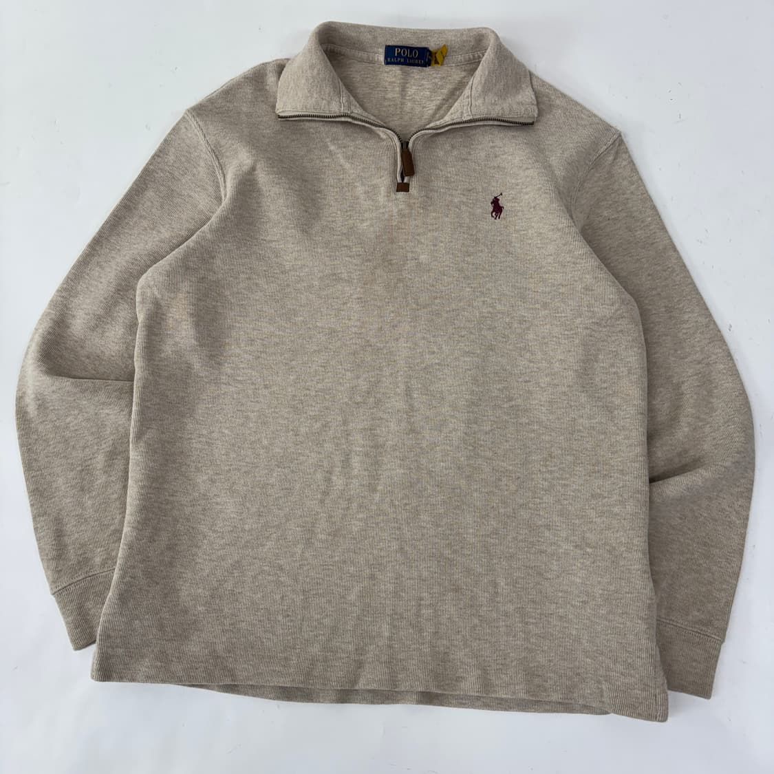 폴로 반집업 니트 상품이미지3