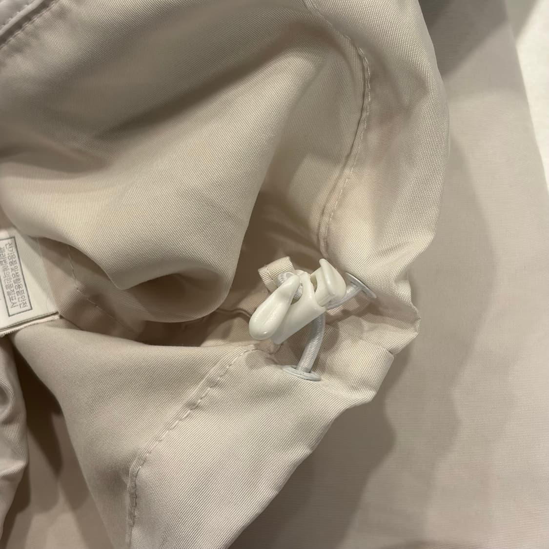 [XL] 노스페이스 화이트라벨 블랙/화이트 아노락 바람막이 B511 상품이미지8