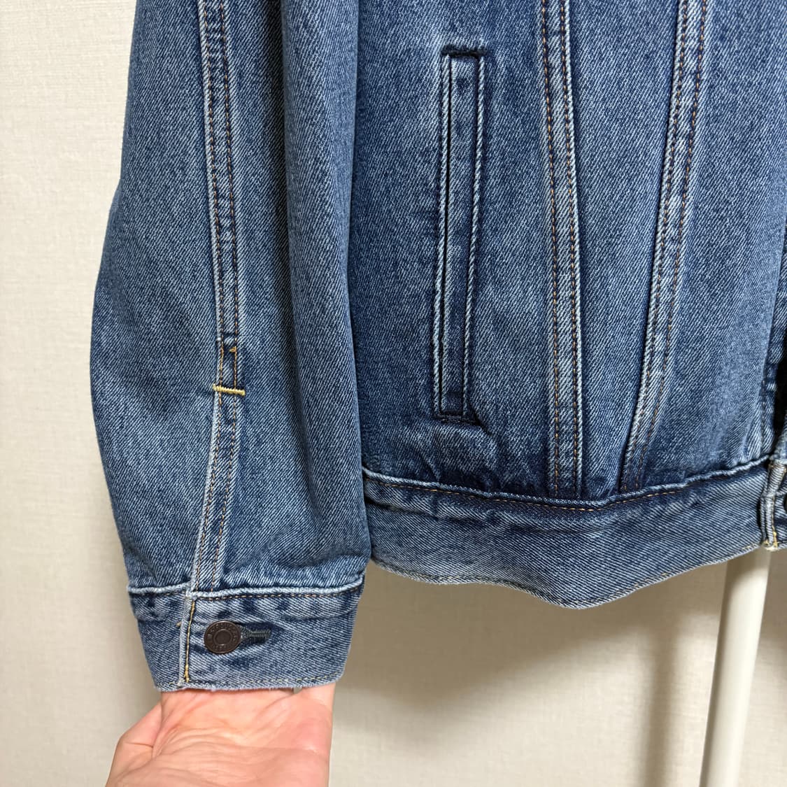 리바이스 3세대 데님 트러커 자켓 / 중청, L 상품이미지6