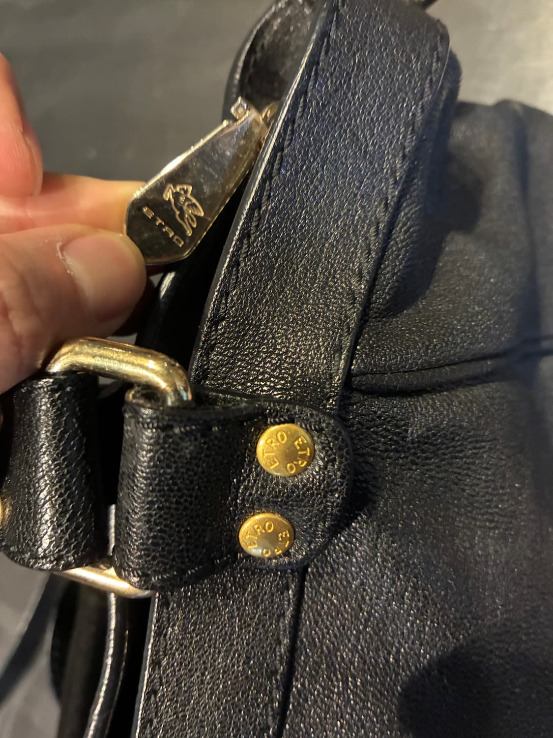 에트로 숄더백 핸드백 블랙  상품이미지5