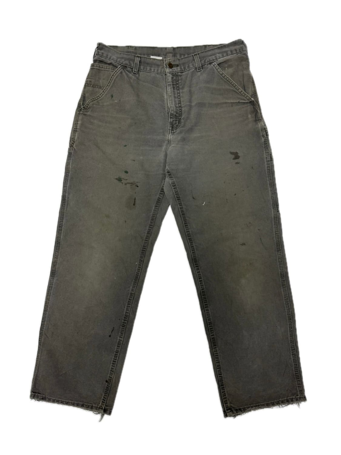 99s-02s 칼하트 모스 그린 카펜터 팬츠 32x30 상품이미지1