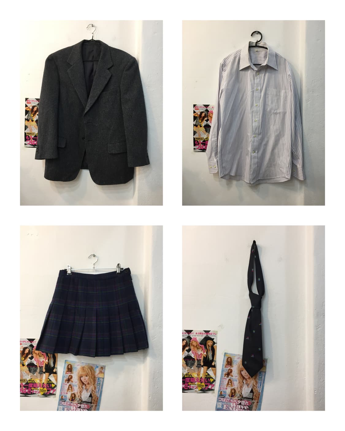 빈티지 프레피룩 코디세트 상품이미지7