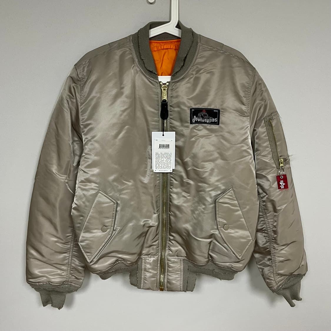 [M]프로토타입스 x 알파인더스트리 MA-1 봄버자켓 상품이미지2