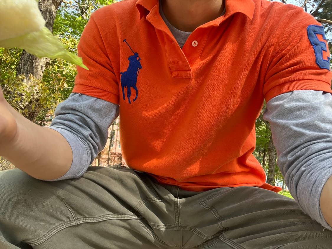 폴로 빅포니 카라티 L 오렌지 상품이미지3