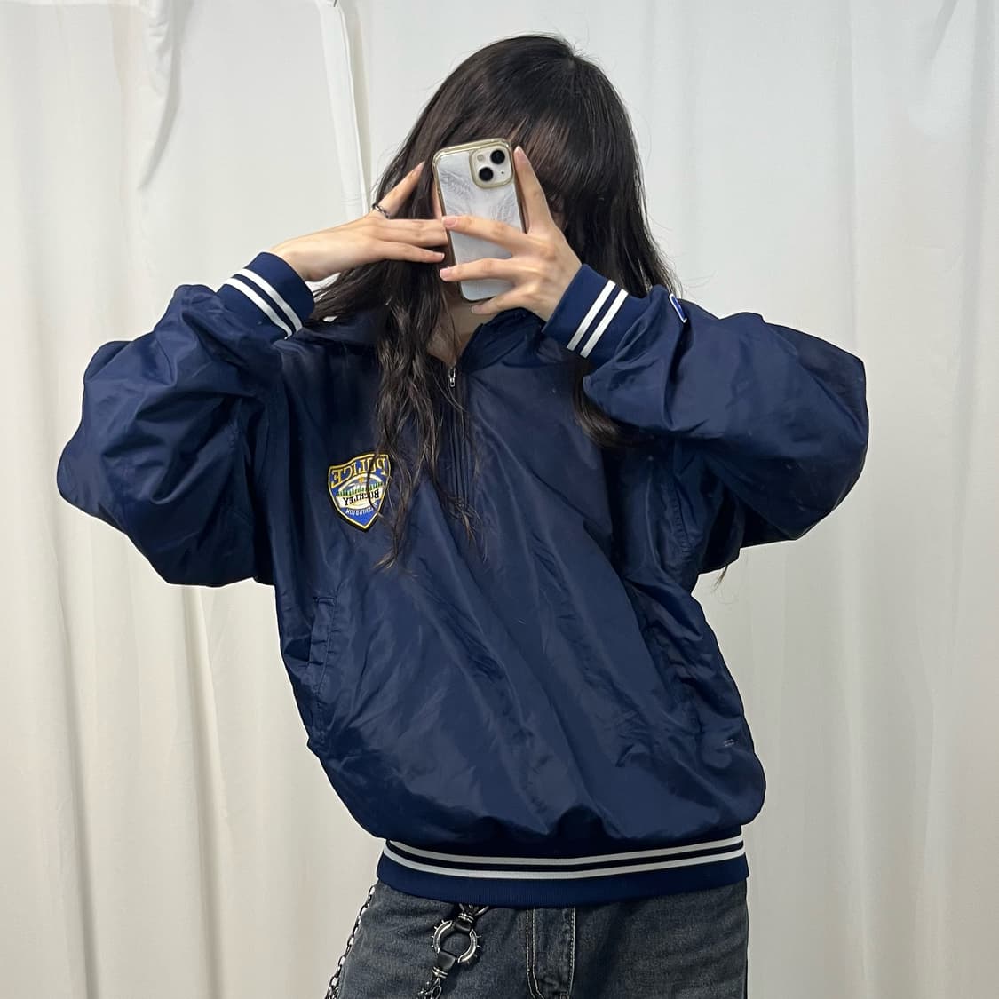 Russell navy anorak  상품이미지2