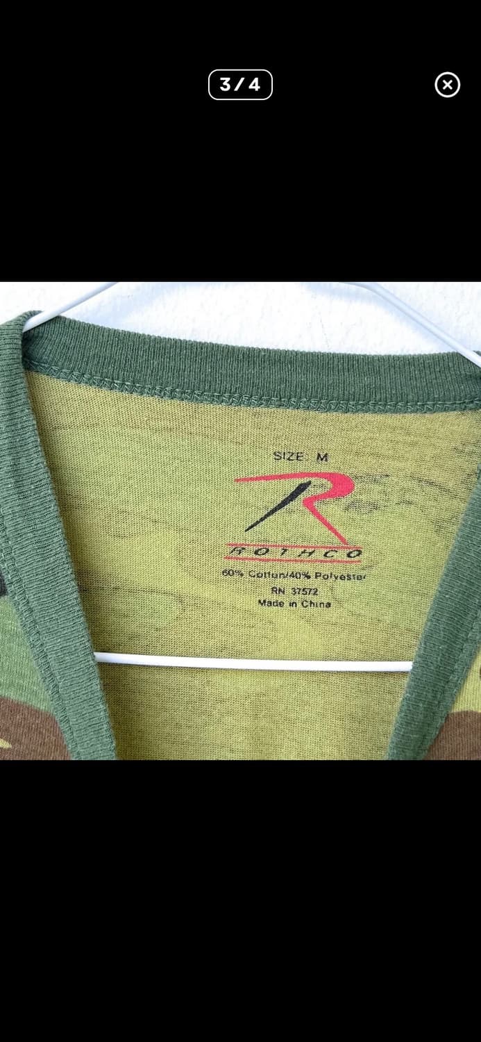 빈티지 카모 반팔티 상품이미지4