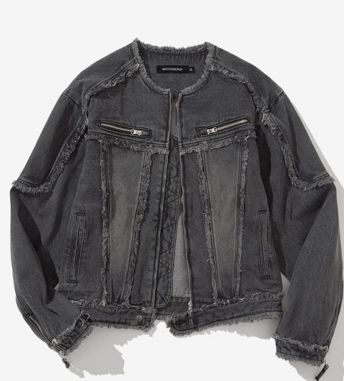 낫포너드 데님자켓 L 새상품 상품이미지1