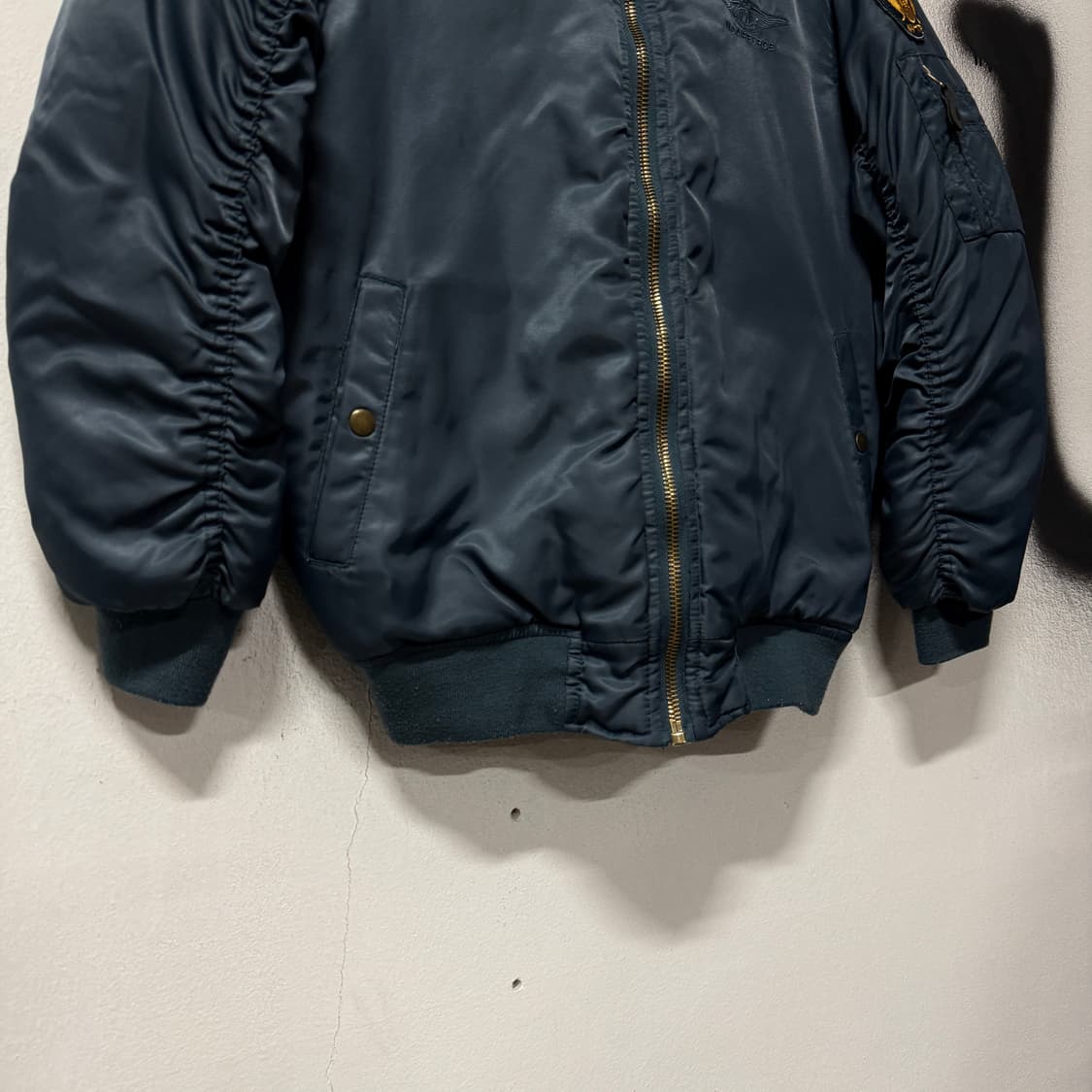 Captain Wevic USA 퀼티드 Ma-1 플라이트 봄버 자켓 상품이미지4