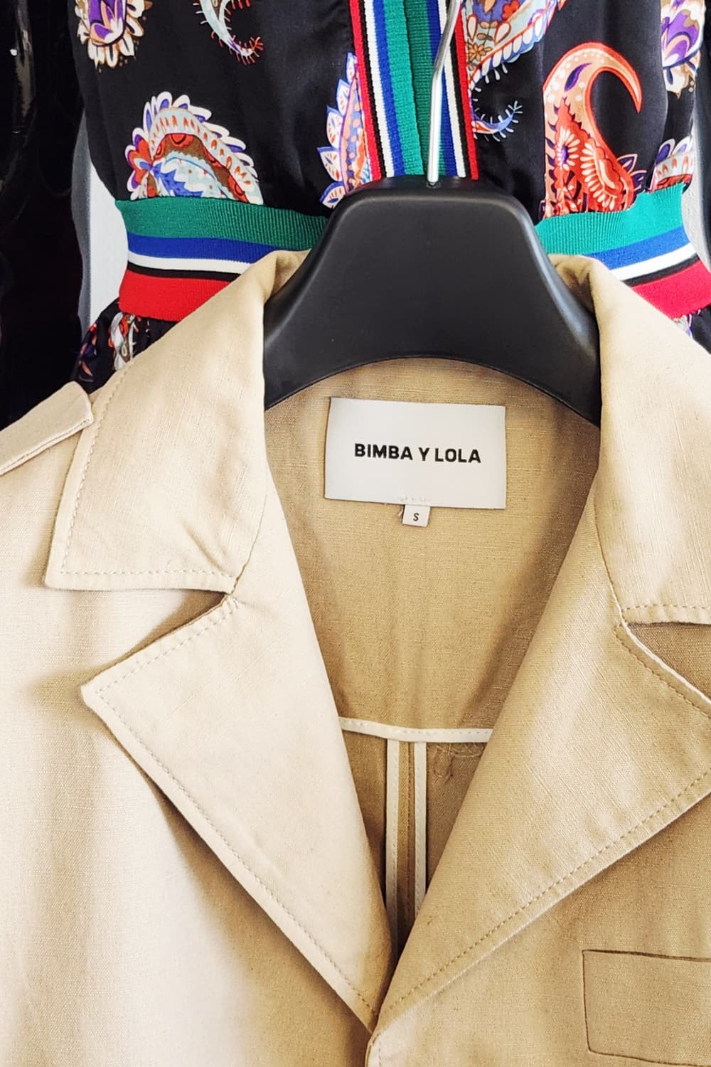 패치워크 트렌치코트  상품이미지5