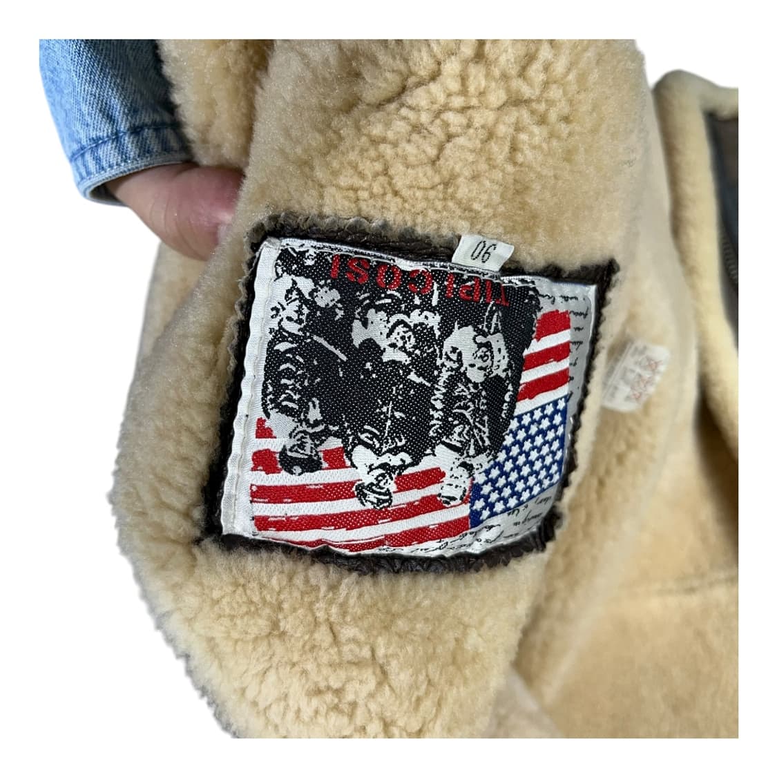 [VTG] 빈티지 B-3 램스킨 레더 무스탕 상품이미지5