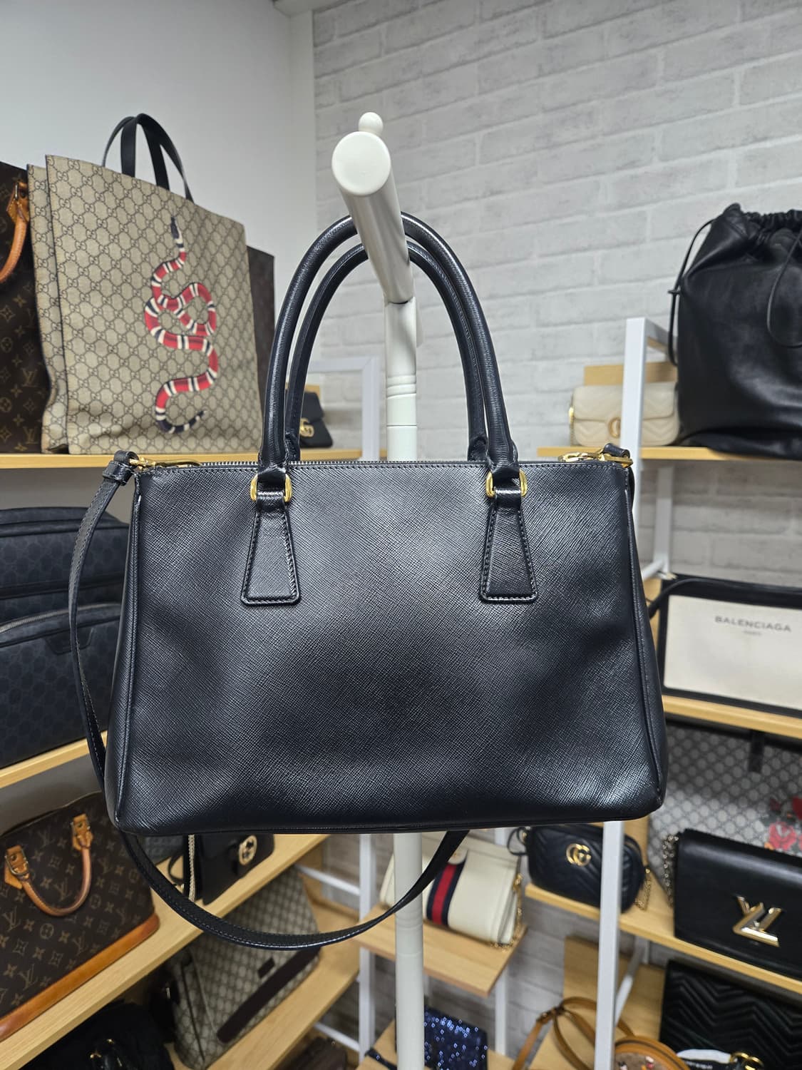 [특가][정품]프라다 사피아노 토트 숄더백 상품이미지2