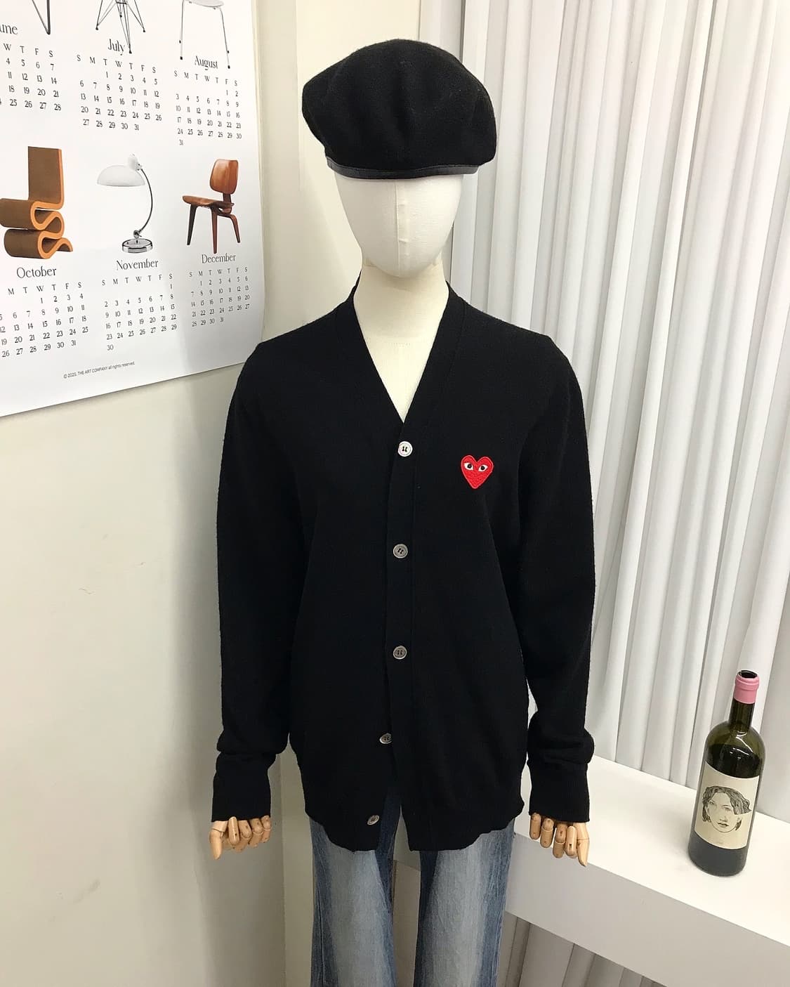 꼼데가르송 울 가디건 상품이미지7