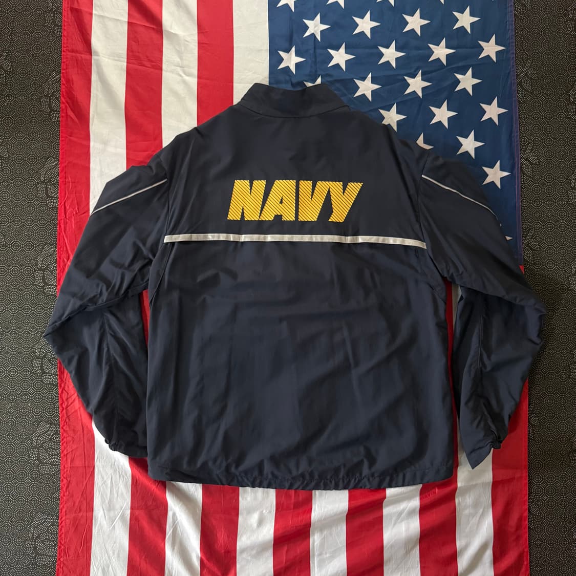 [M] 밀리터리 미 해군 NAVY 바람막이 러닝 자켓 -6 상품이미지6