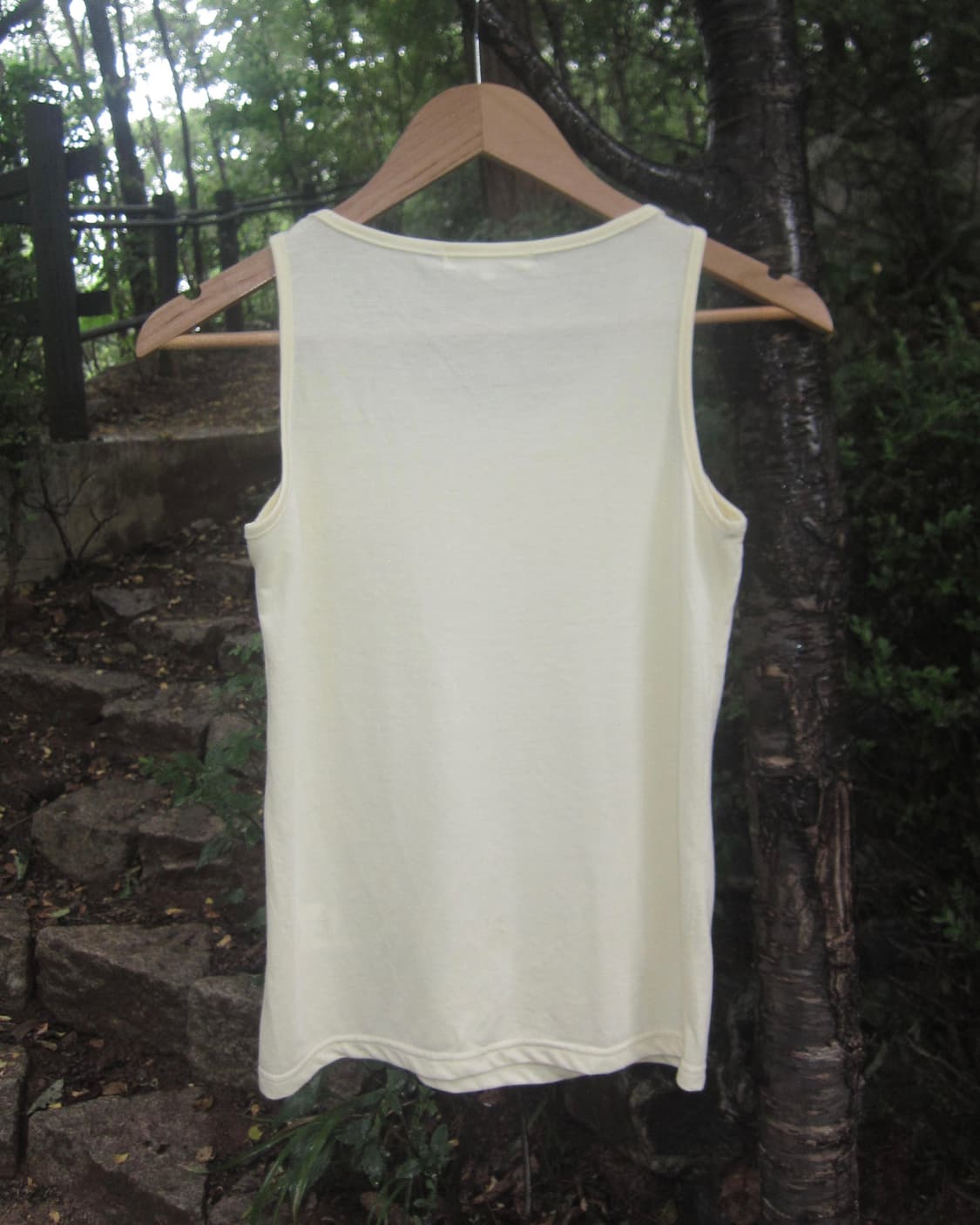vintage yellow dot vest 상품이미지4