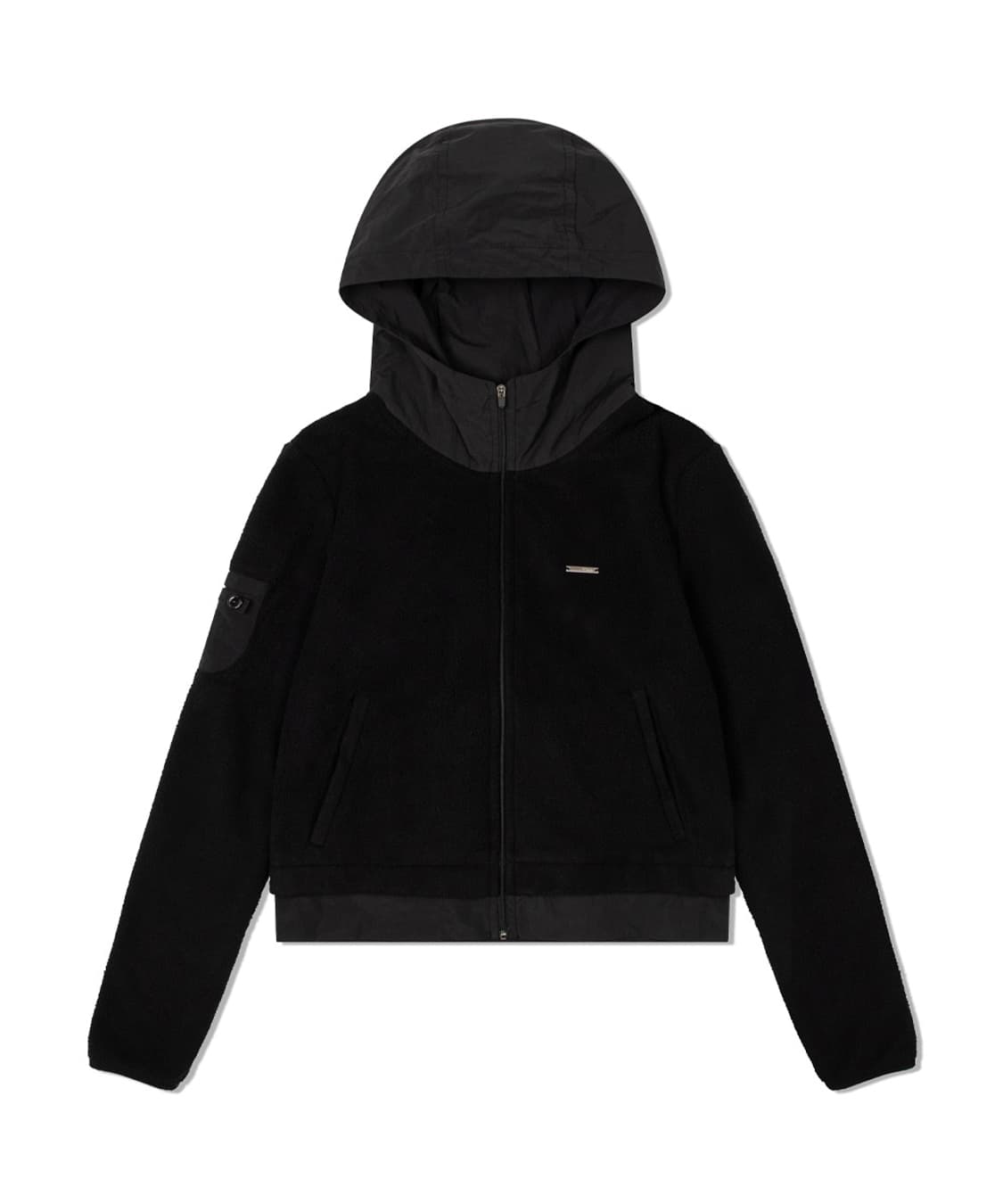 미세키서울 Fleece zip-up hoodie BLACK 상품이미지2