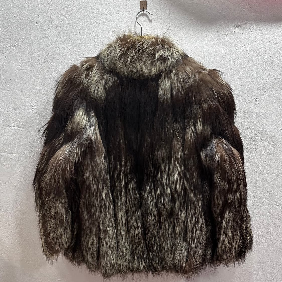 조세핀 브라운 실버 사가폭스 퍼자켓M 상품이미지8