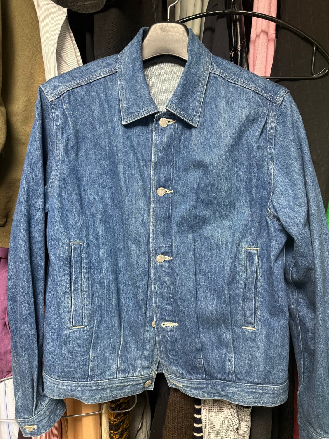 오라리 셀비지 데님 자켓 4 상품이미지1