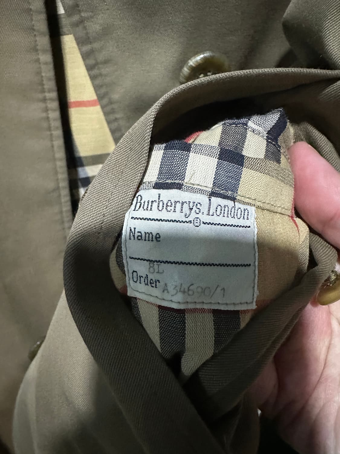 버버리 여성 롱 트렌치코트 브라운 55-66 상품이미지4