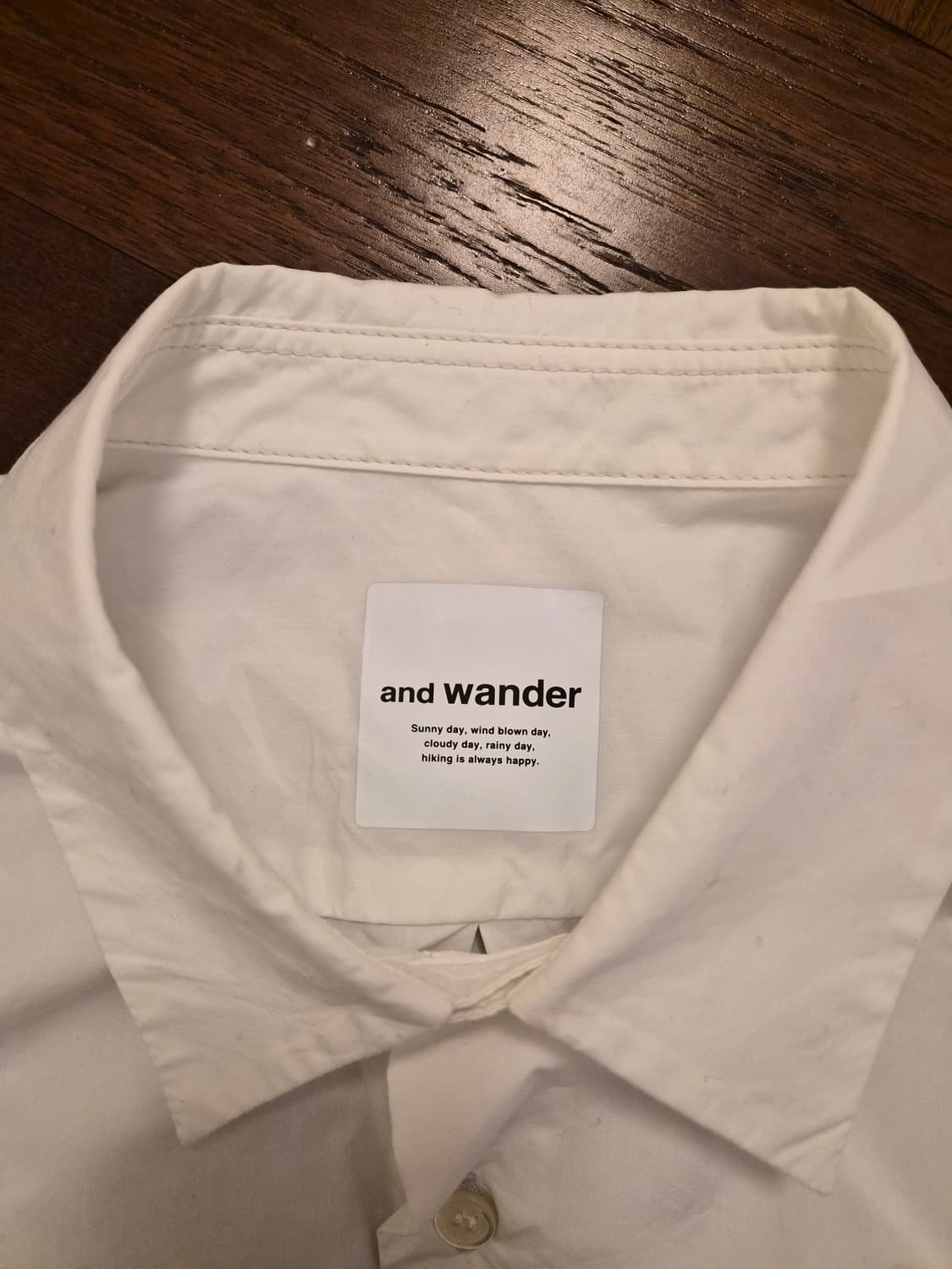 앤드원더 셔츠 상품이미지2