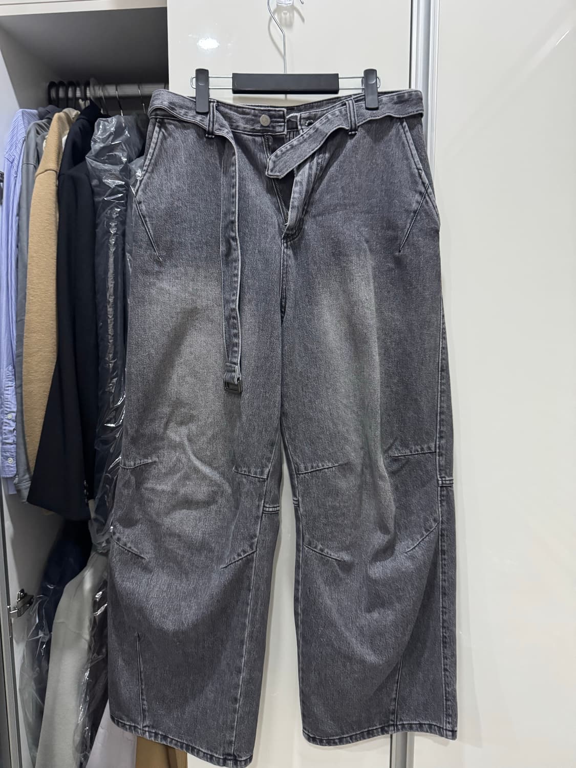 디키즈 해칭룸 와이드데님 블랙 3사이즈 상품이미지1