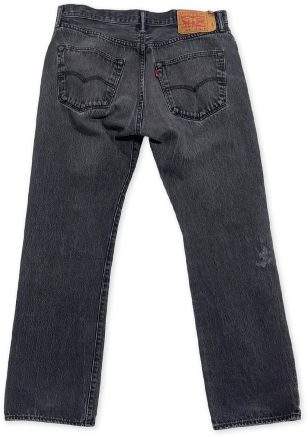 No.04 리바이스 501 흑청 데님팬츠 상품이미지2