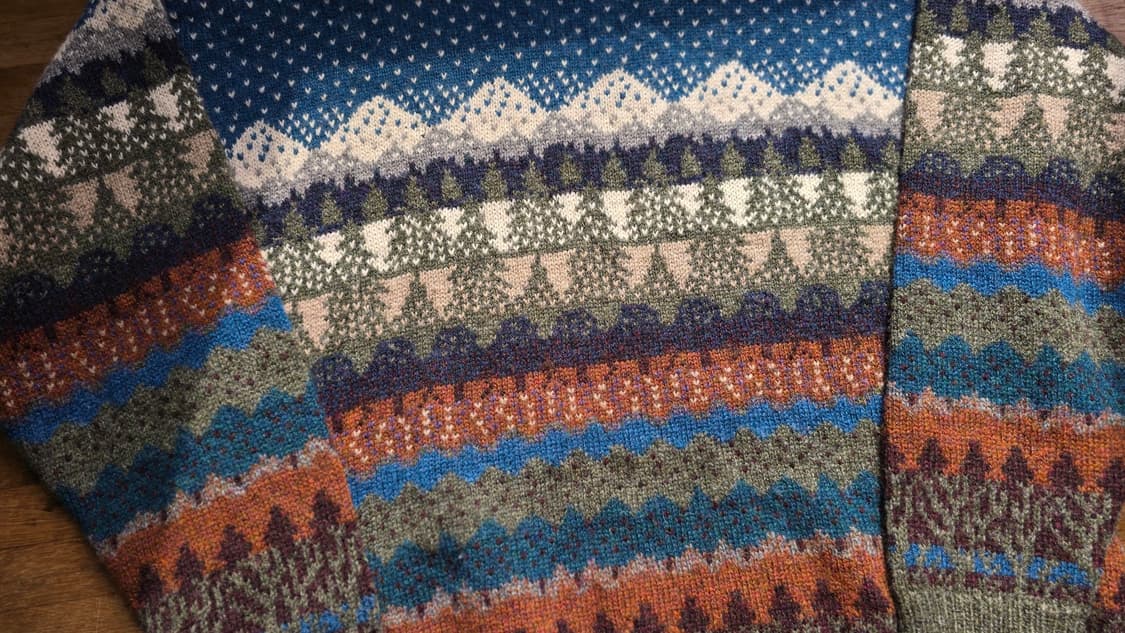 PENDLETON 버드아이 니트 Made In USA  상품이미지2