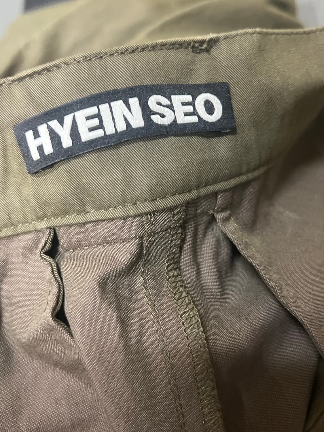 [3] 혜인서 카고팬츠 카키 상품이미지10