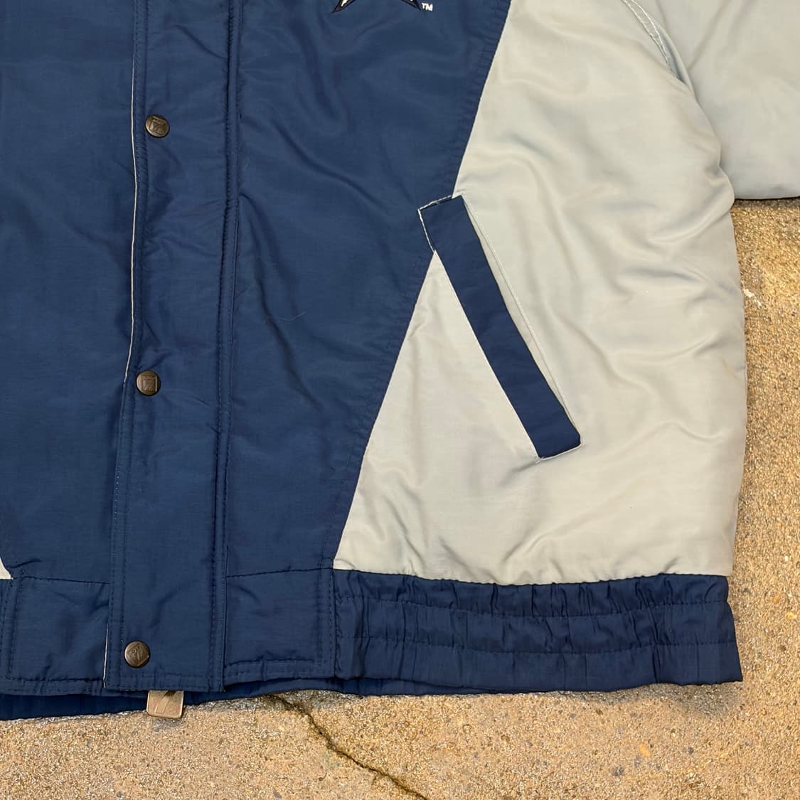 90s Made in Korea 생산 미국 빈티지 NFL 패딩점퍼 상품이미지7