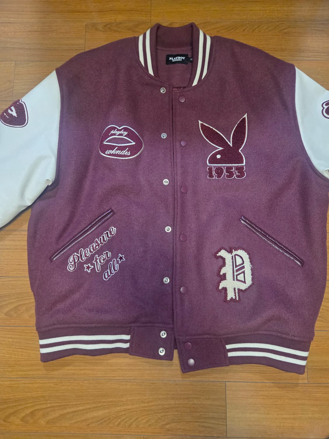 위캔더스 플레이보이 바시티자켓 상품이미지5