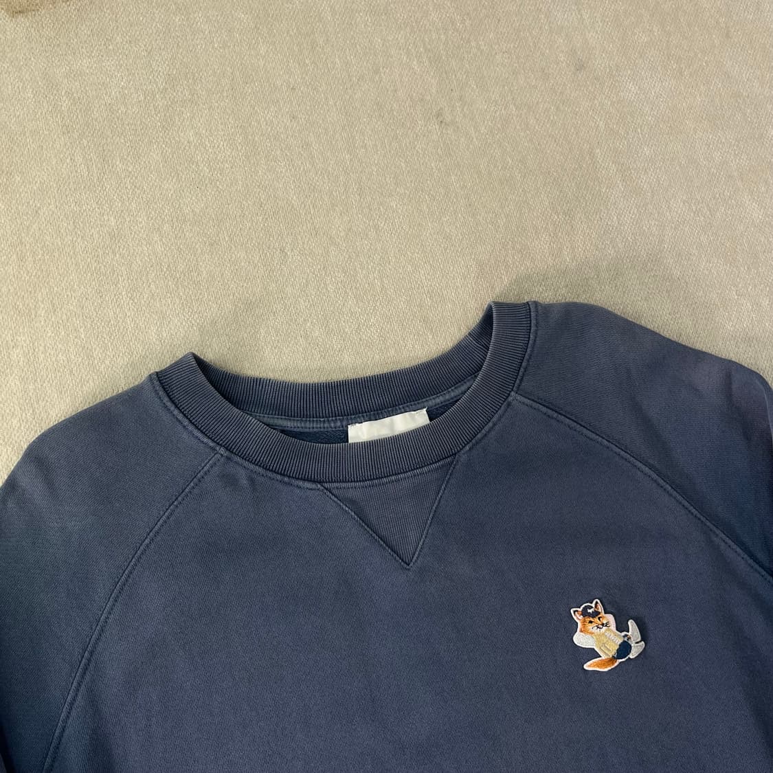 100 메종키츠네 칠렉스 폭스패치 맨투맨 상품이미지4